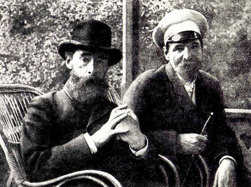 Павел Третьяков и Михаил Прянишников. 1891 год