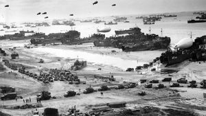 Высадка десанта войск-союзников в Нормандии 6 июня 1944 года.