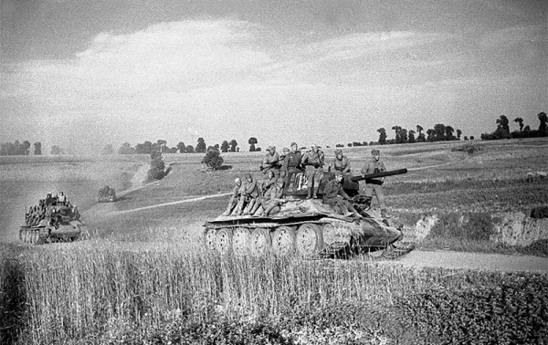 Наступление советских войск в Белоруссии в июне 1944 года.