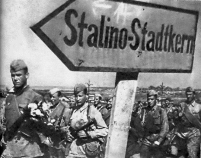 8 сентября 1943 года ударные части Южного фронта освободили столицу Донбасса Сталино – ныне Донецк