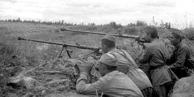 ПТРД – основное оружие бронебойщиков Великой Отечественной войны