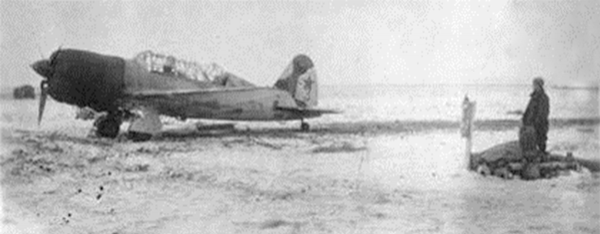 Самолет Су-2, на котором Екатерина Зеленко провела свой последний бой