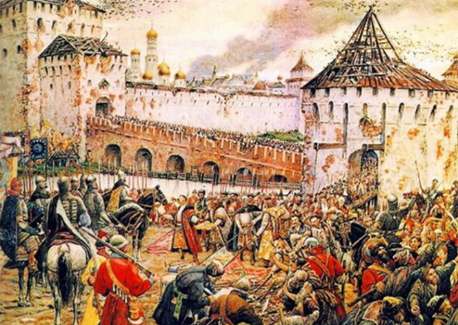 Изгнание поляков из Кремля. 4 ноября 1612 года ополчение во главе с Мининым и Пожарским взяли Китай-город. Москва была освобождена.