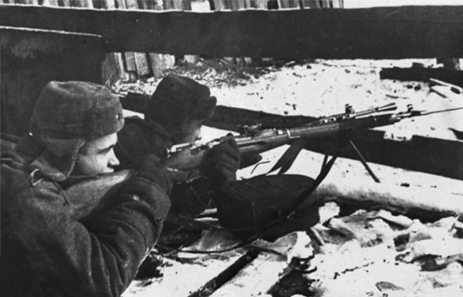 Уличные бои в г. Ростове, ноябрь 1941 г.