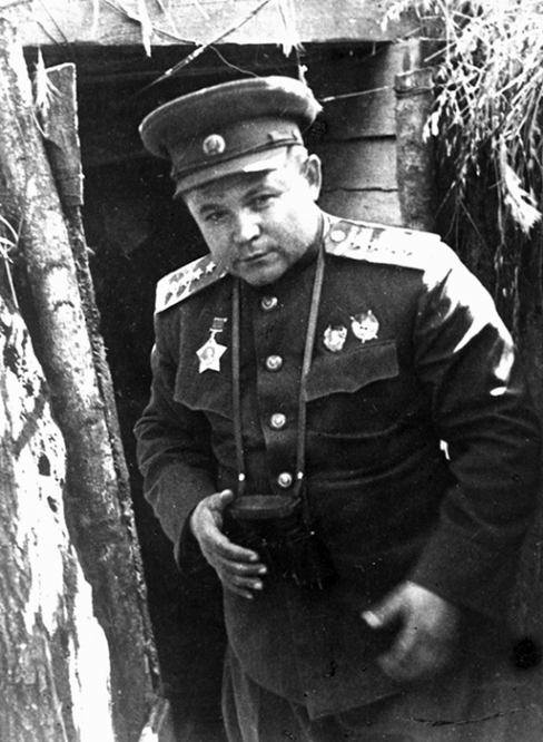 Командующий Воронежским фронтом генерал армии Н.Ф. Ватутин. 1943 г.