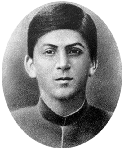 Сосо Джугашвили (Иосиф Сталин) в юные годы.