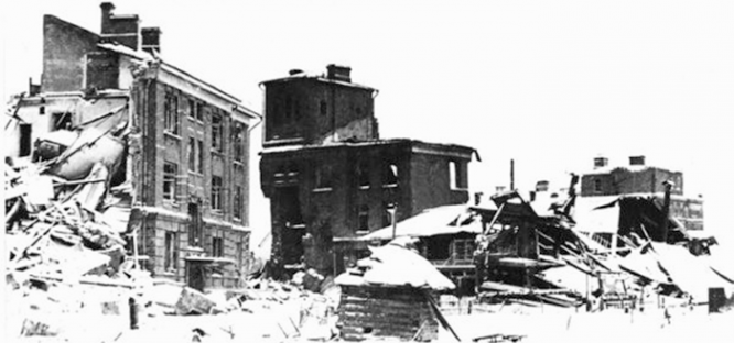 Наро-Фоминск после освобождения. Декабрь 1941 г.