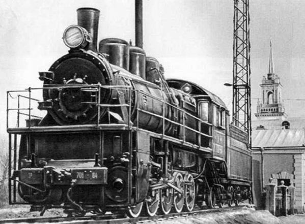 Паровоз ЭУ 708-64, доставивший 7 февраля 1943 г. в Ленинград по Шлиссельбургской магистрали первый поезд с Большой земли. Установлен на ст. Волховстрой.