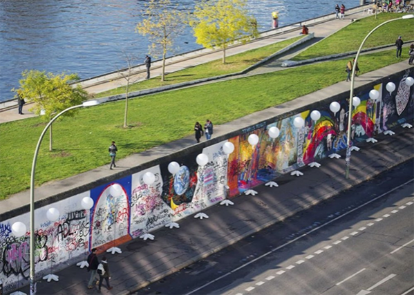 Берлинская стена сегодня. Фото с сайта architectureguru.ru