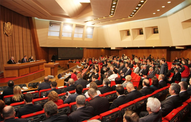 Заседание Верховного совета Республики Крым