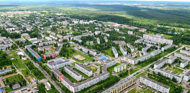 Административный центр космодрома «Плесецк» город Мирный