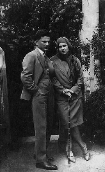 Клавдия Шульженко и Владимир Коралли, 1930 г.