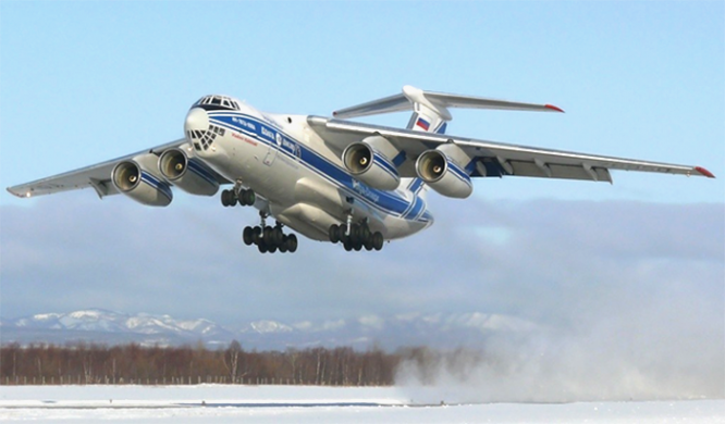 Военно-транспортный самолёт Ил-76