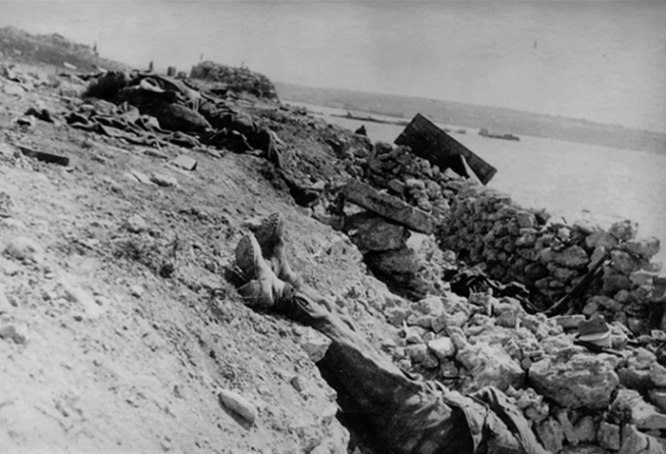 Немецкие солдаты, уничтоженные в ходе освобождения Крыма
