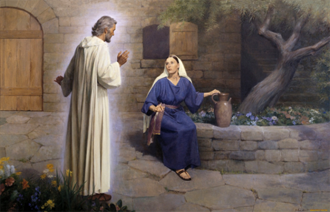 Архангел Гавриил возвещает деве Марии о зачатии от Святого Духа