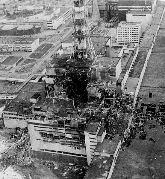 После катастрофы на Чернобыльской АЭС