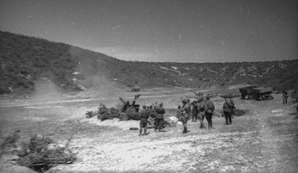 Артиллеристы у Сапун-горы