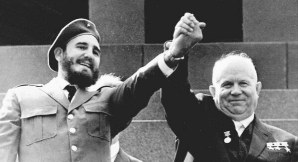 Фидель Кастро и Никита Хрущев