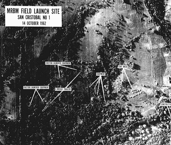 Фото, которое показали Кеннеди, как доказательство наличия советских ракет на Кубе