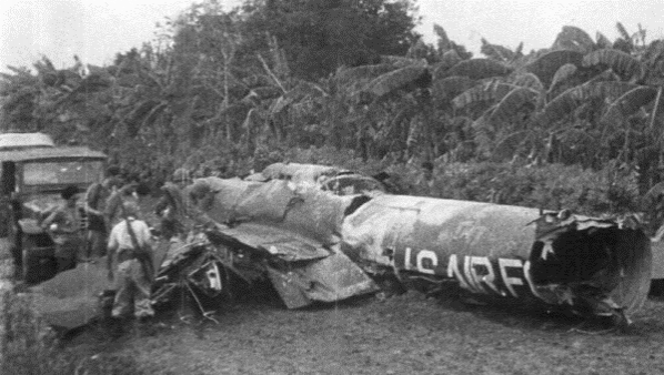 Сбитый самолет-разведчик U-2. Сейчас его фрагменты находятся в Музее революции на Кубе