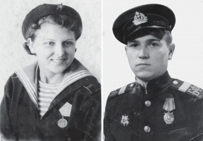 Во время войны Петр Егорович встретил военную морячку-радистку Марию Акимовну Кашкарову – свою будущую жену.