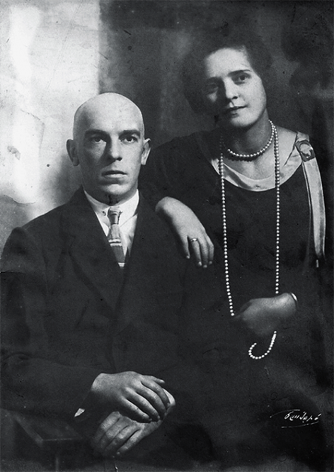 Колоколов В. Е. с женой Натальей Дмитриевной Голубевой.