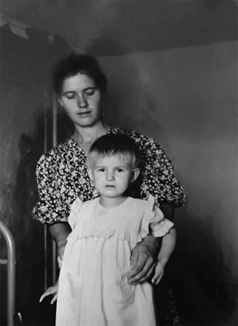 Мама и я, 1956–1957 гг.