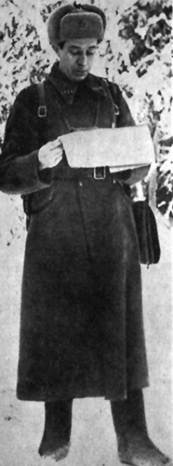 Виктор Иванович Полосухин в октябре 1941 года